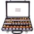 Router Bit Set 35piece Aluminium Case Glass Front 1/4 Shank